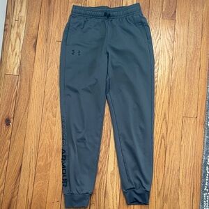 Under Armour Kids' Dark Gray Performance Joggers